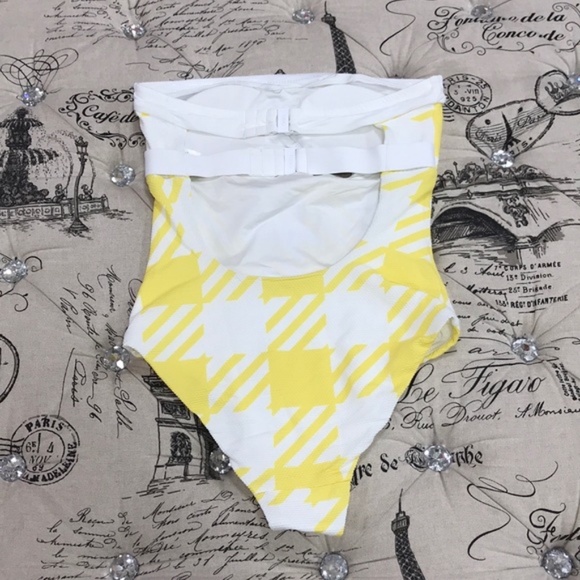 Onia Natalie Cutout Strapless One-Piece Swimsuit - Picture 8 of 9